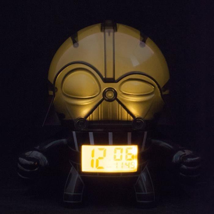 Horloge réveil Dark Vador Star Wars 9 cm