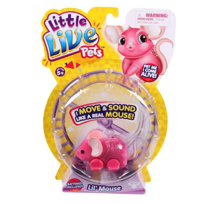 LITTLE LIVE PETS Souris Interactive Paillette