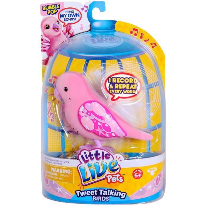 LITTLE LIVE PETS Oiseau Interactif Bulle Pop