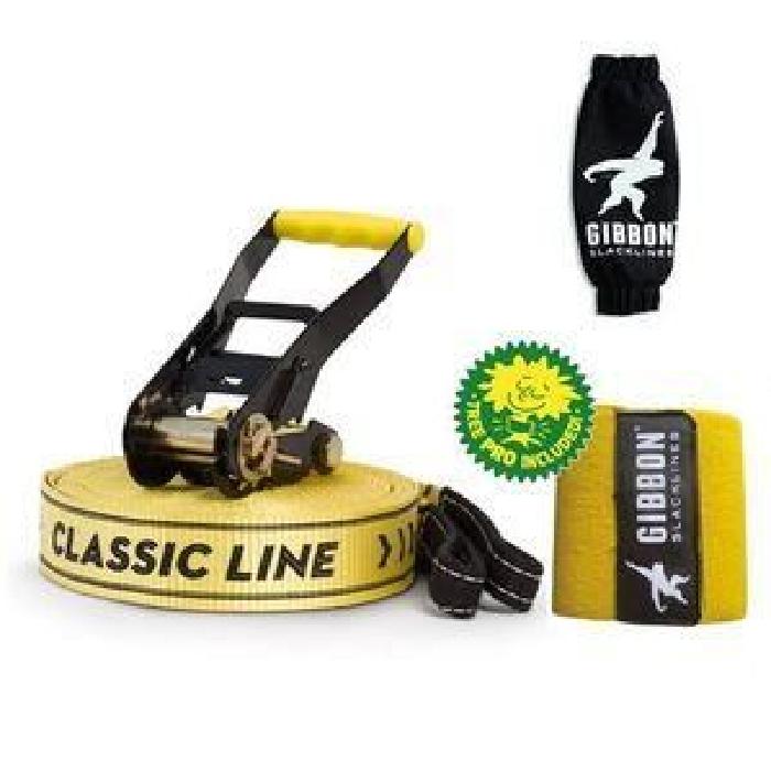 GIBBON Set Slackline Jaune