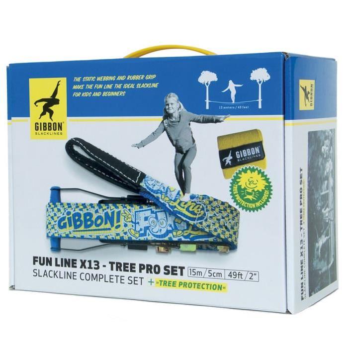 GIBBON Set Slackline Bleu