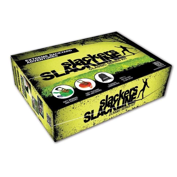 SLACKERS Slackline Jaune