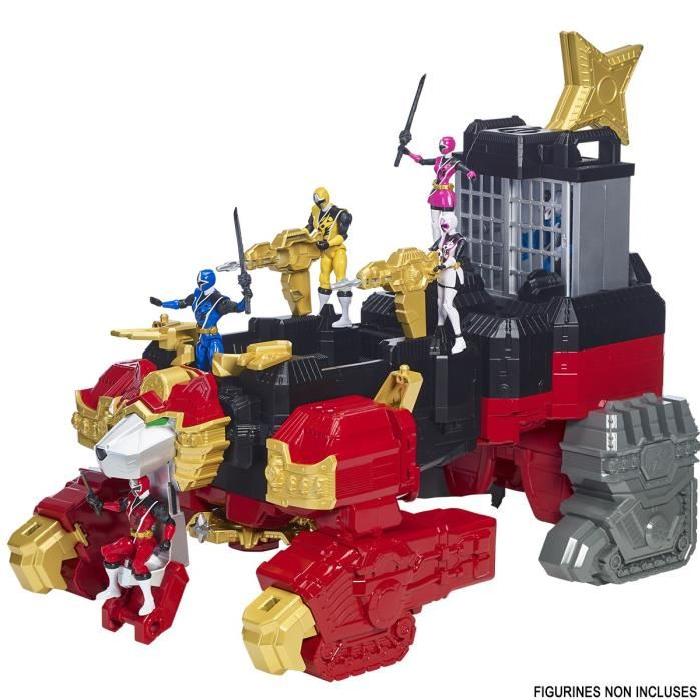 POWER RANGERS - Ultra forteresse Mégazord Ninja Steel