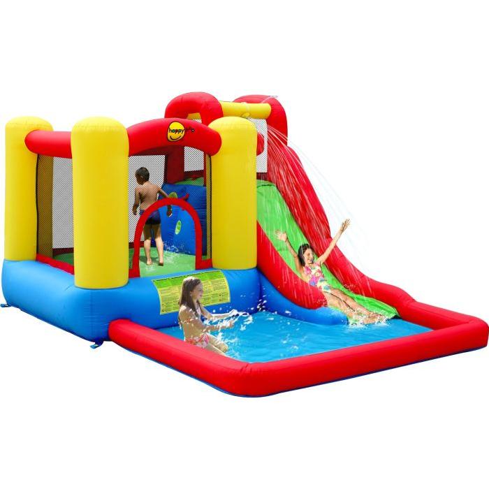 HAPPY HOP Aire de Jeux Gonflable Aquatique Saute et Plonge