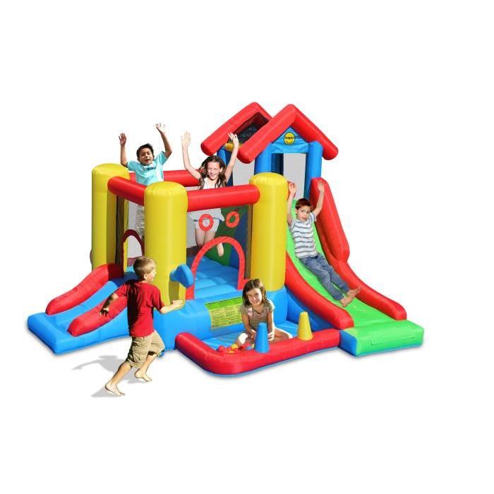 JURATOYS Chateau / Aire De Jeux Gonflable Play House 7 En 1