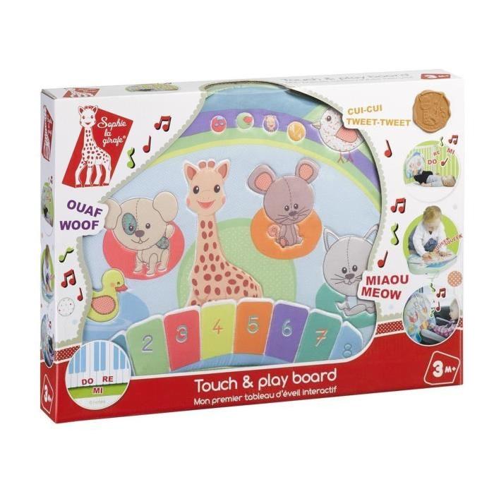 SOPHIE LA GIRAFE Touch & Play Board Tableau d'Eveil