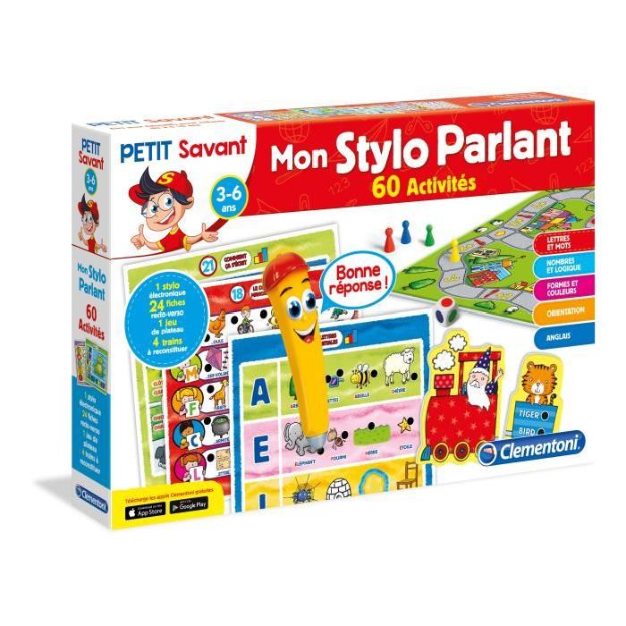 CLEMENTONI Stylo parlant 60 activités