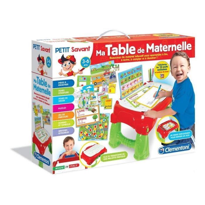 CLEMENTONI - Ma table de Maternelle