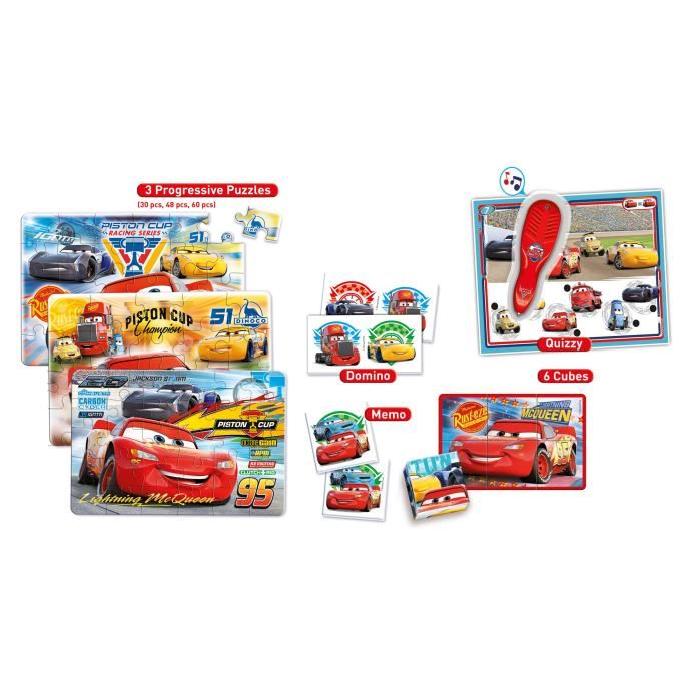 CLEMENTONI Edukit Mega 7 en 1 Cars 3