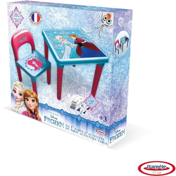 FROZEN - Table D'activités + Set Créatif