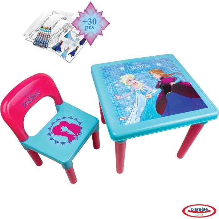 FROZEN - Table D'activités + Set Créatif