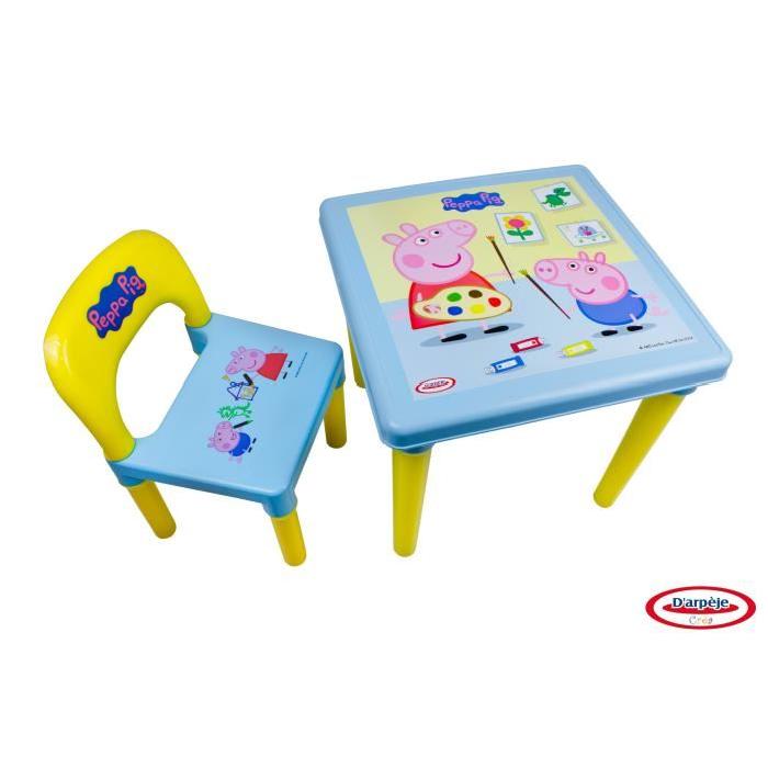 PEPPA PIG - Table D'activités + Set créatif