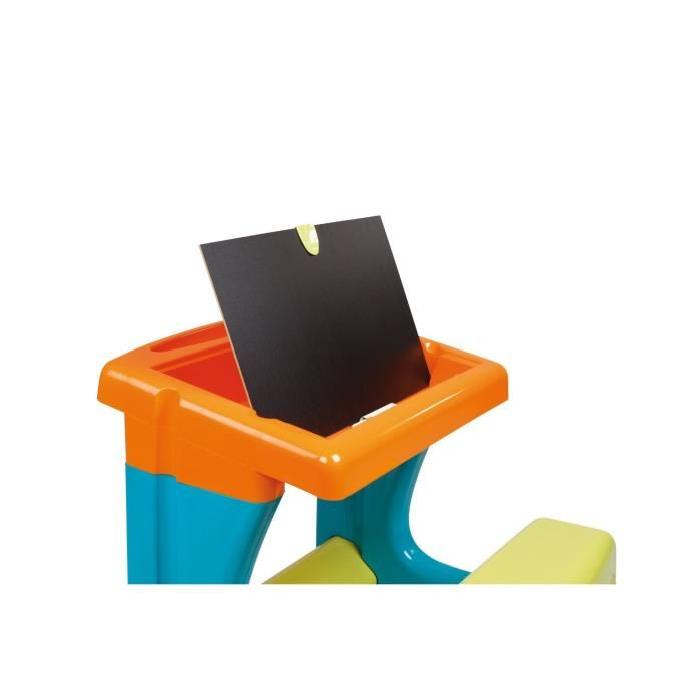 SMOBY Bureau Enfant Petit Ecolier Bleu