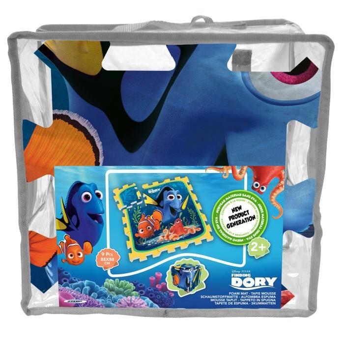 DORY Tapis Bébé Puzzle Mousse Marelle 9pcs Avec Sacoche