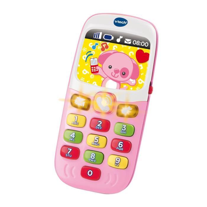 VTECH Baby Smartphone Bilingue Rose