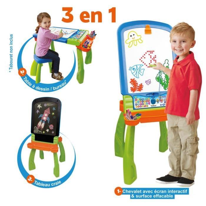 VTECH Magi Chevalet Interactif 3 en 1