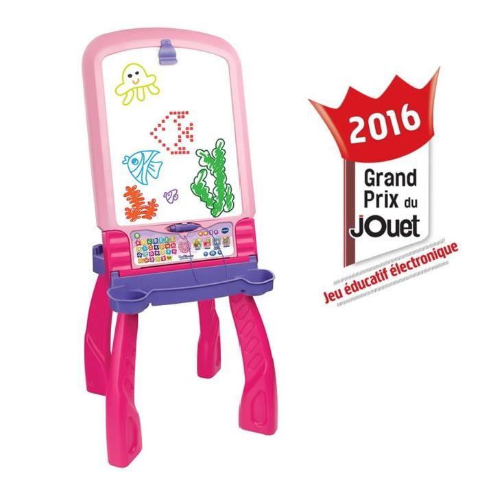 VTECH Magi chevalet interactif 3 en 1 rose