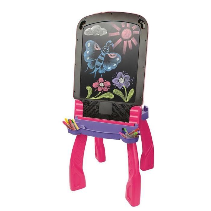 VTECH Magi chevalet interactif 3 en 1 rose