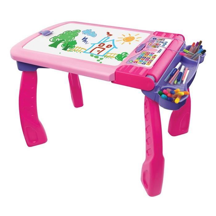 VTECH Magi chevalet interactif 3 en 1 rose