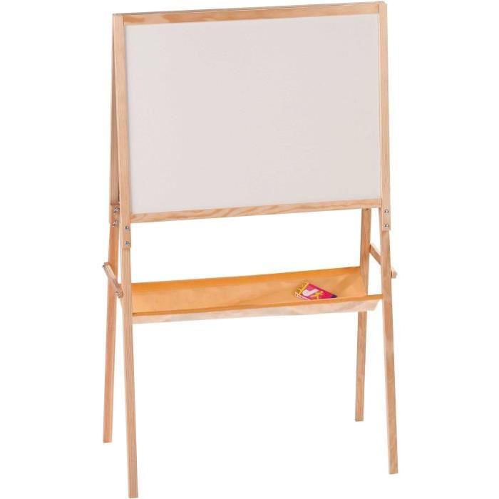 JB BOIS Tableau Double Face Pliable 59x105 cm Mixte