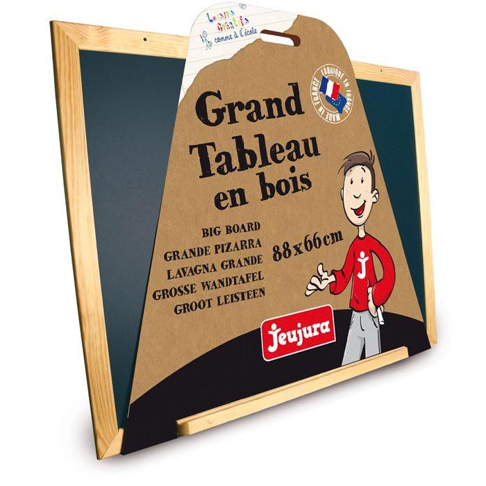 Grand Tableau Noir en Bois 88cm x 66cm