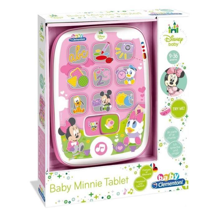 MINNIE Ma premiere tablette baby Clementoni