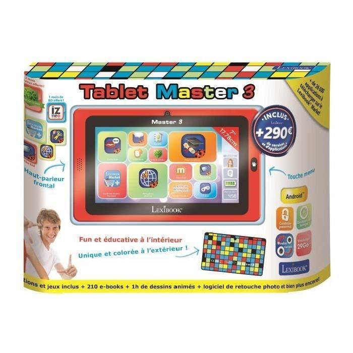 LEXIBOOK Tablette Tactile Enfant Master 3 7"