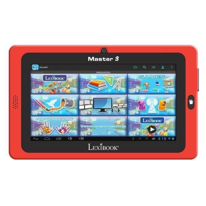 LEXIBOOK Tablette Tactile Enfant Master 3 7"