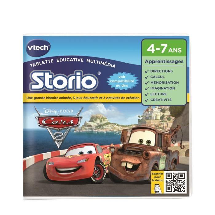 VTECH Jeu pour Storio 2 : Cars 2