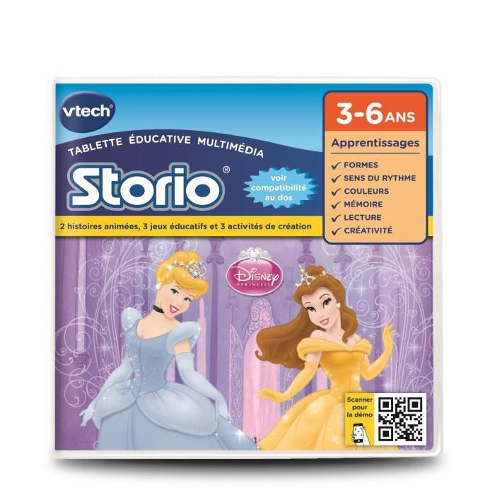 VTECH Jeu pour Storio 2 : Princesses Disney
