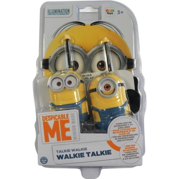 LES MINIONS Talkie Walkie, Dave et Stuart