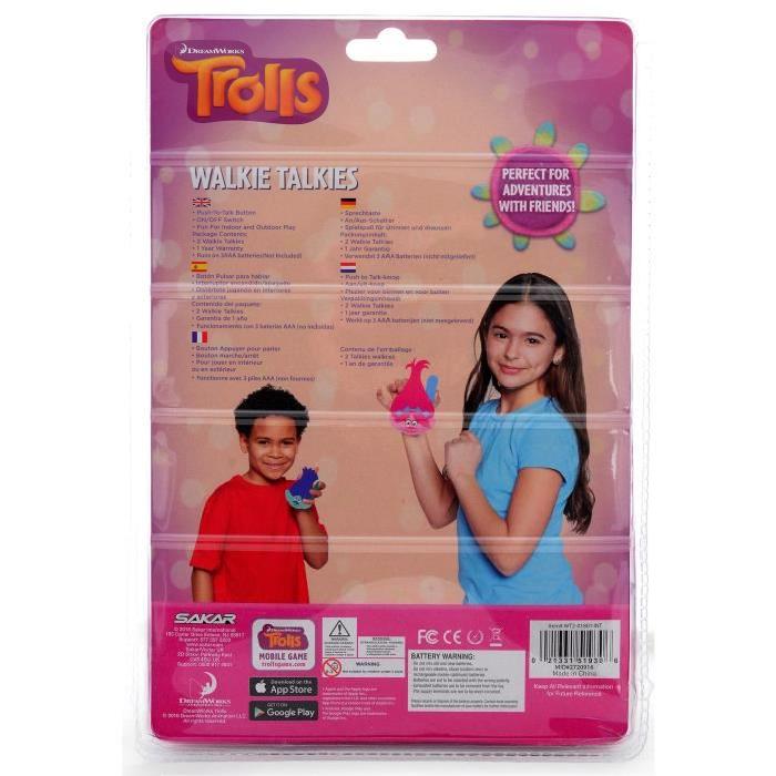 TROLLS Talkie-walkie