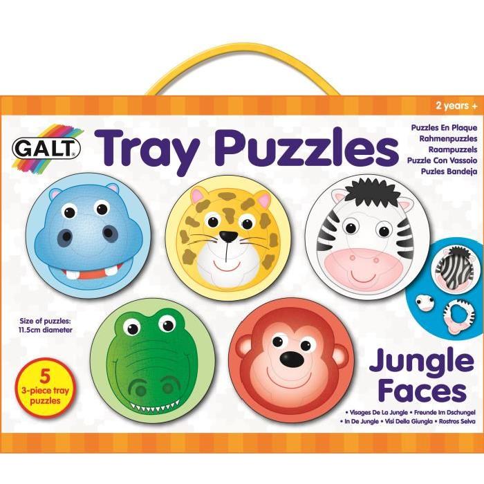 GALT Puzzles en rond jungle