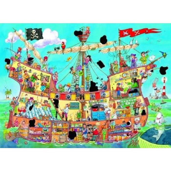 GALT Puzzle Magique Le bateau pirate