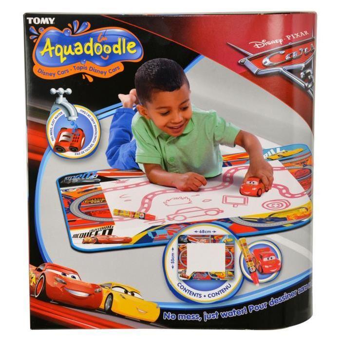 TOMY AQUADOODLE Tapis Cars