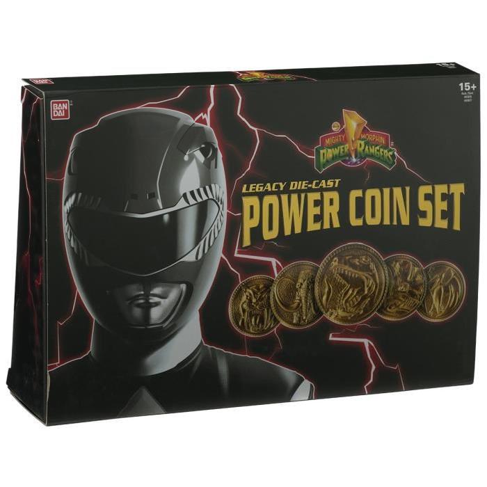 POWER RANGERS - Legacy Die Cast Power Coin Set