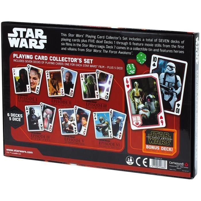 CARTAMUNDI Set Cartes Collection Star Wars