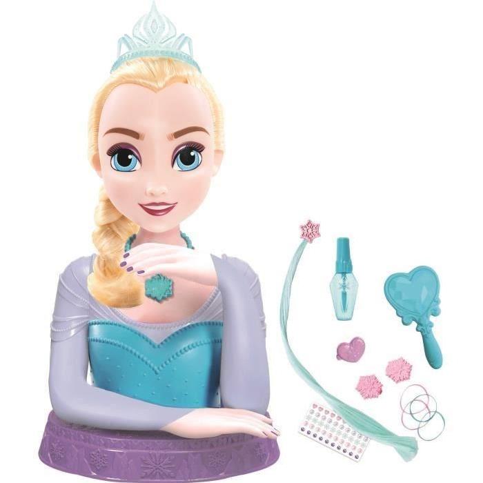 DISNEY Tete a coiffer de Luxe Elsa La Reine des Neiges