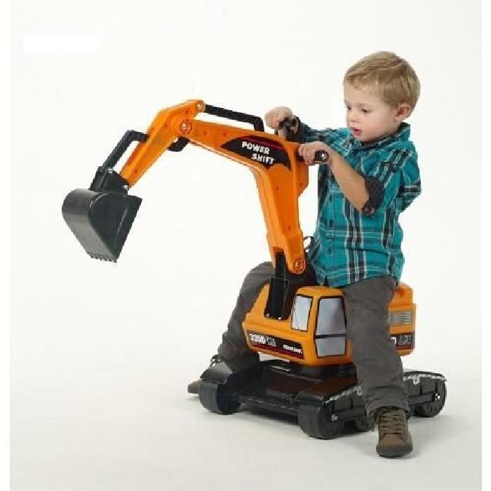 FALK Pelleteuse enfant Excavatrice Orange