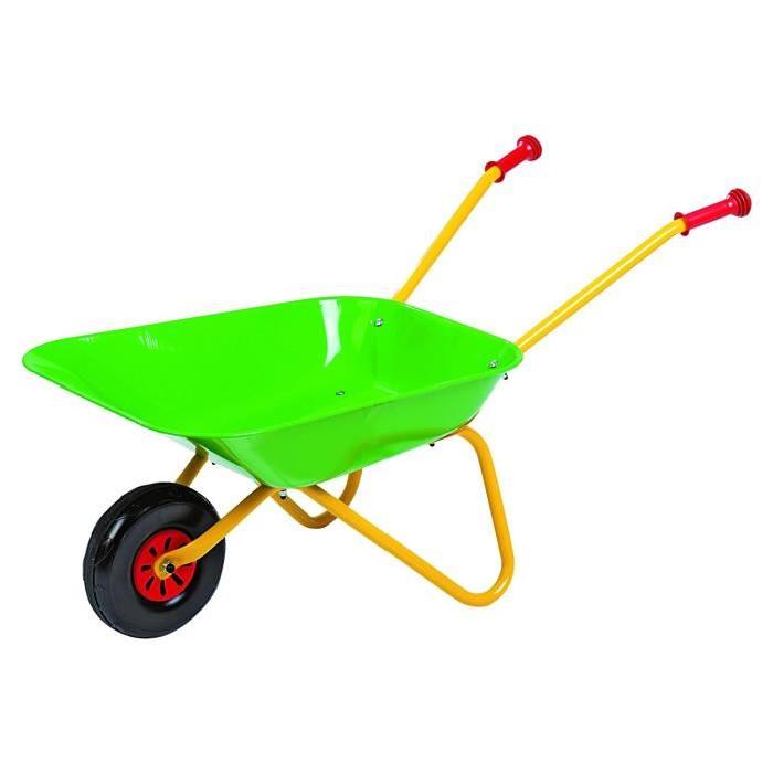 ROLLY TOYS Brouette Métal Verte pour Enfant