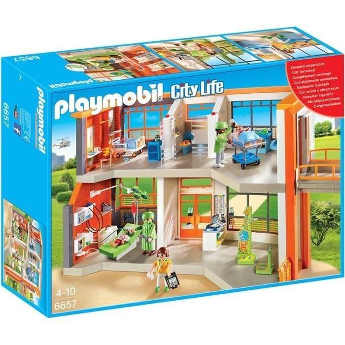 PLAYMOBIL Pack L'Hôpital Pédiatrique 1