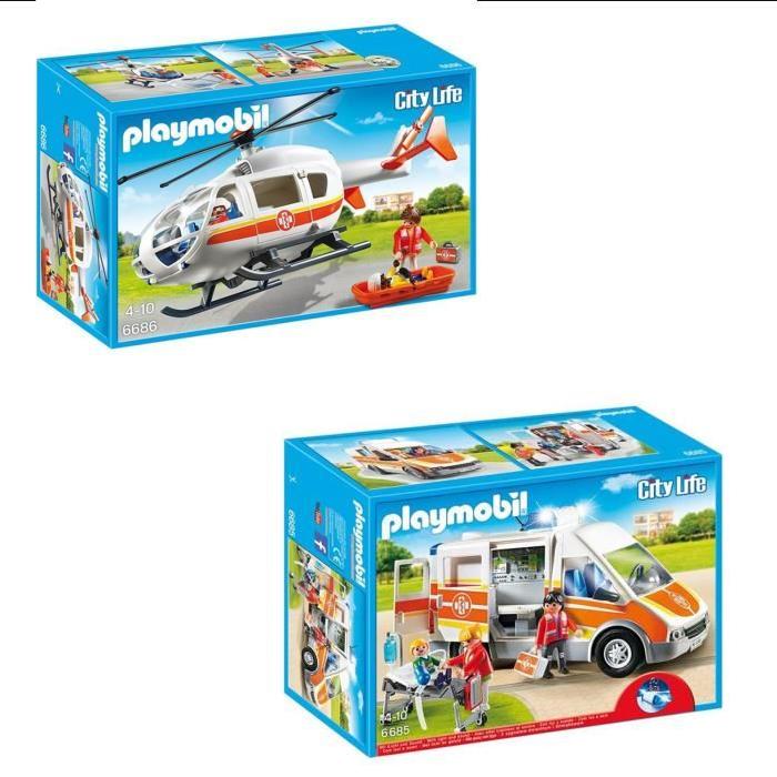 PLAYMOBIL Pack L'Hôpital Pédiatrique 2