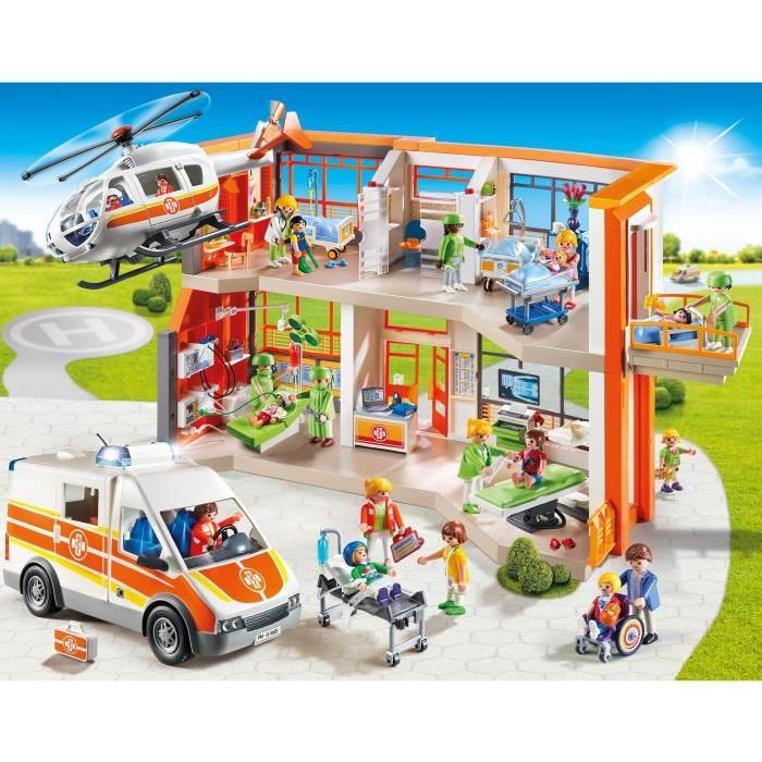 PLAYMOBIL Pack L'Hôpital Pédiatrique 2