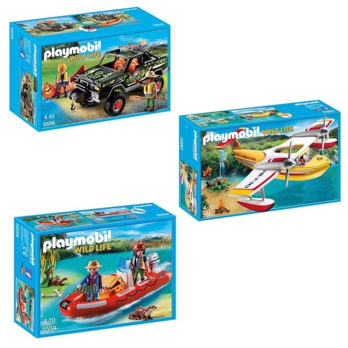 PLAYMOBIL Pack Les Aventuriers 1