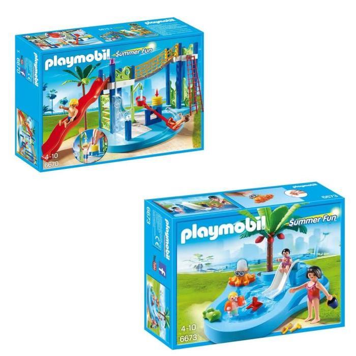 PLAYMOBIL Pack Le Parc Aquatique 3