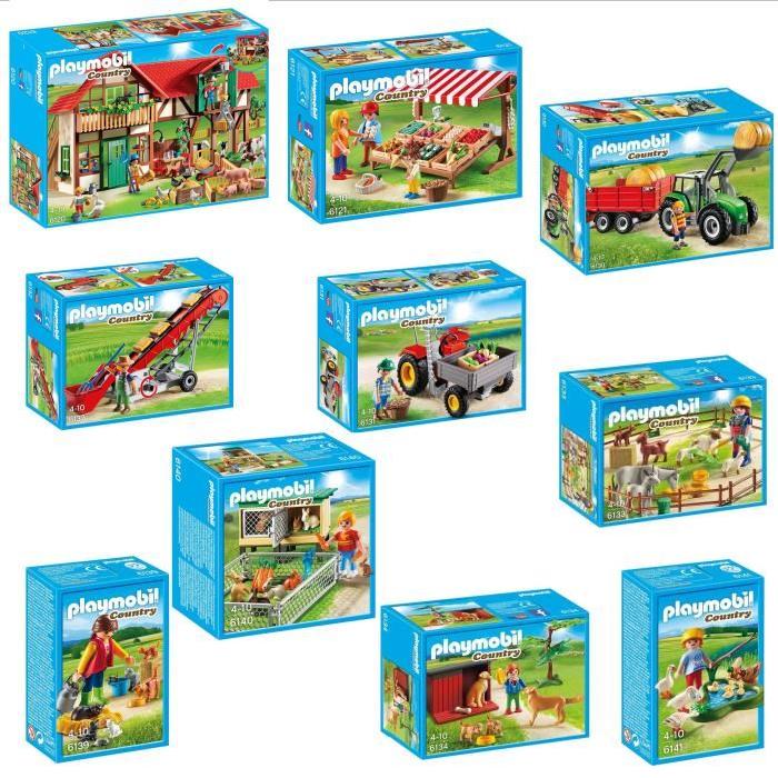 PLAYMOBIL Pack La Ferme 2016 complet