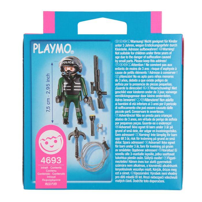 PLAYMOBIL 4693 Policier spécial