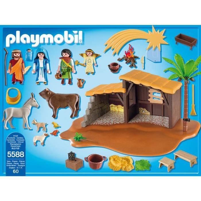 PLAYMOBIL - 5588 - Creche de Noël