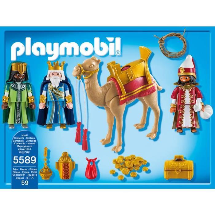 PLAYMOBIL - 5589 - Rois Mages avec Cadeaux