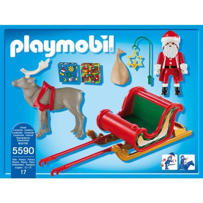 PLAYMOBIL - 5590 - Pere Noël avec Traîneau